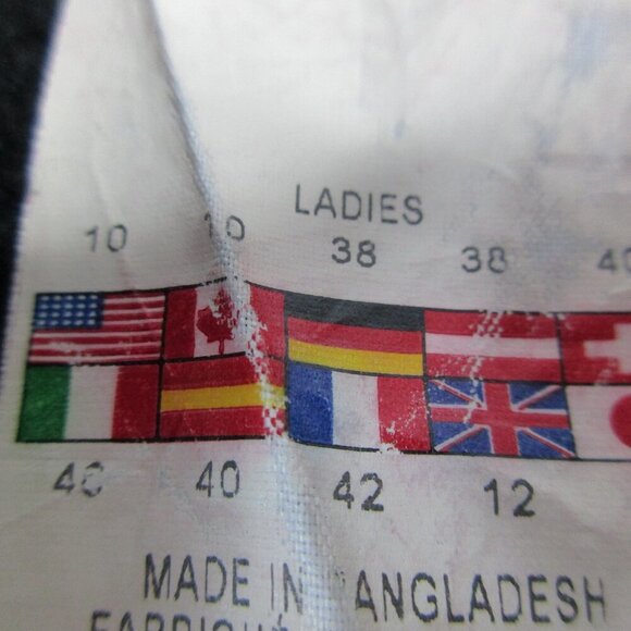 Spyder Fleece Jacket Womens 10 Black Embroidered Logo Long Sleeve Outdoor Zip-Up - Picture 5 of 10